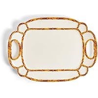 Bamboo Touch Tray- Natural - Melamine-