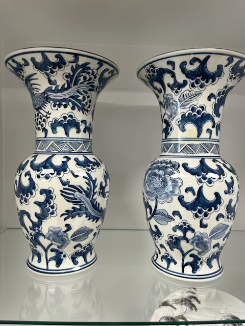 Blue Chinoiserie Vase - 2 requested