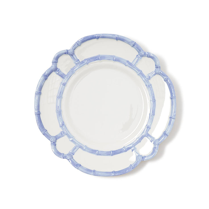Bamboo Touch- French Blue - Melamine- Dinner and  Salad Plate