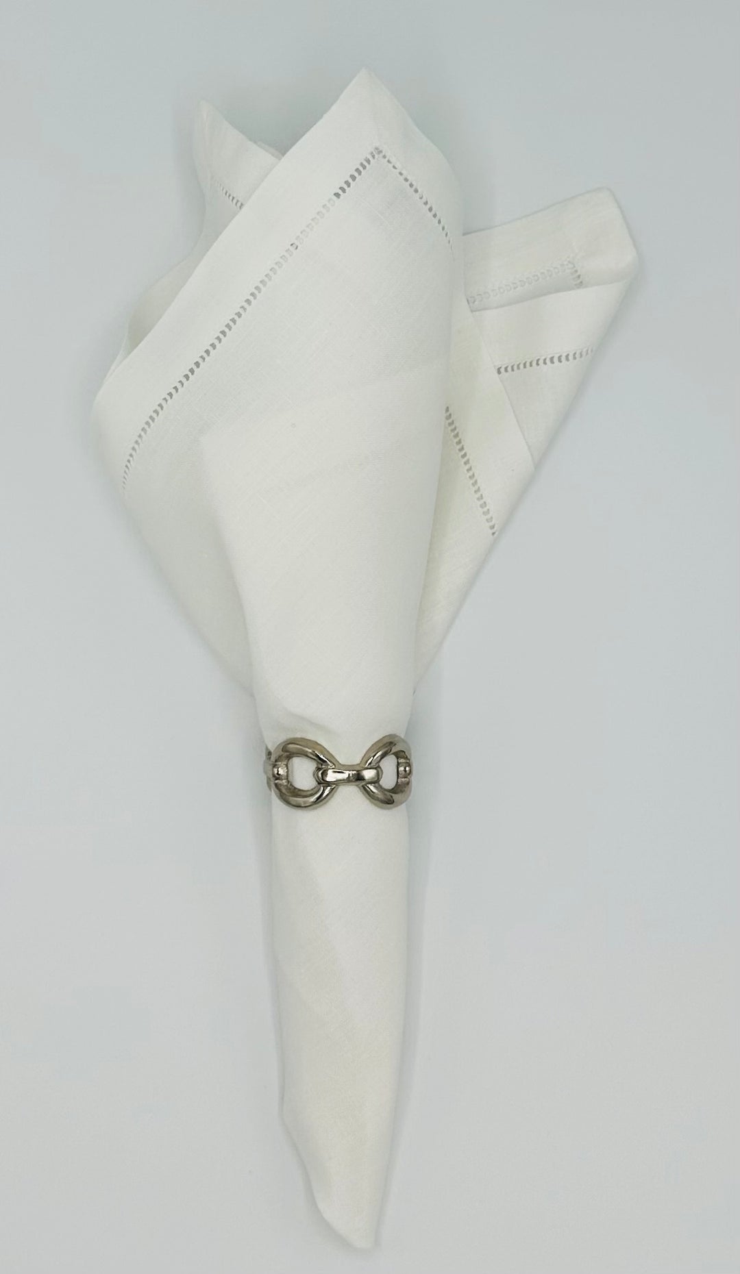 Silver Chain link Napkin Ring