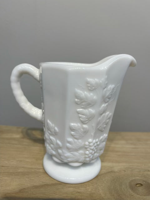 Small Milk Glass Pitcher