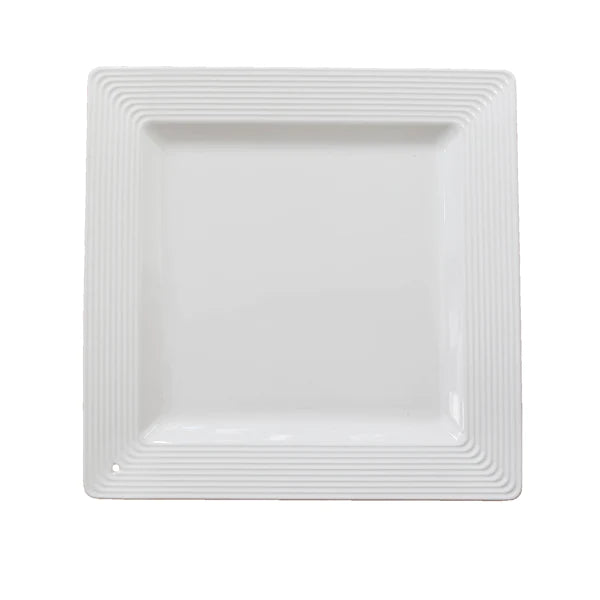 k9-Pinstripes Square Platter