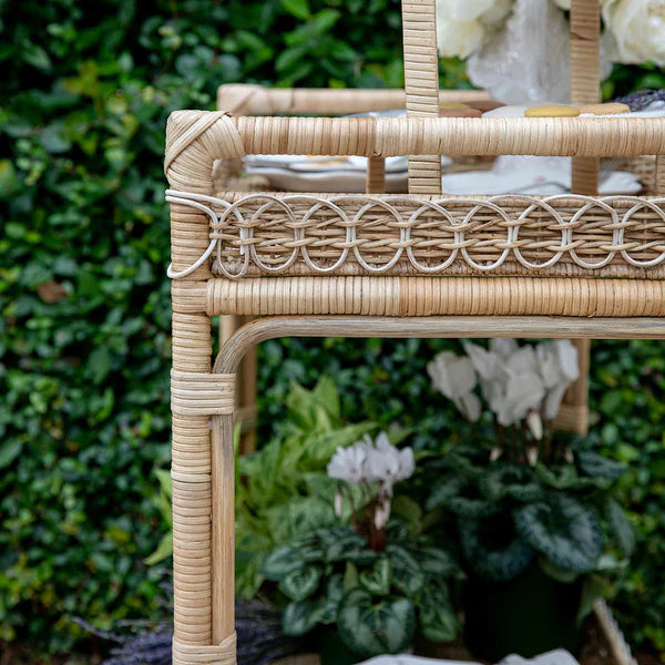 Juliska - Provence Rattan Bar Cart