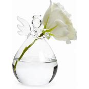 Glass Angel Vase