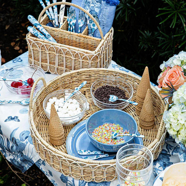 Juliska-Berry and Thread Melamine- Dinner and  Salad Plates