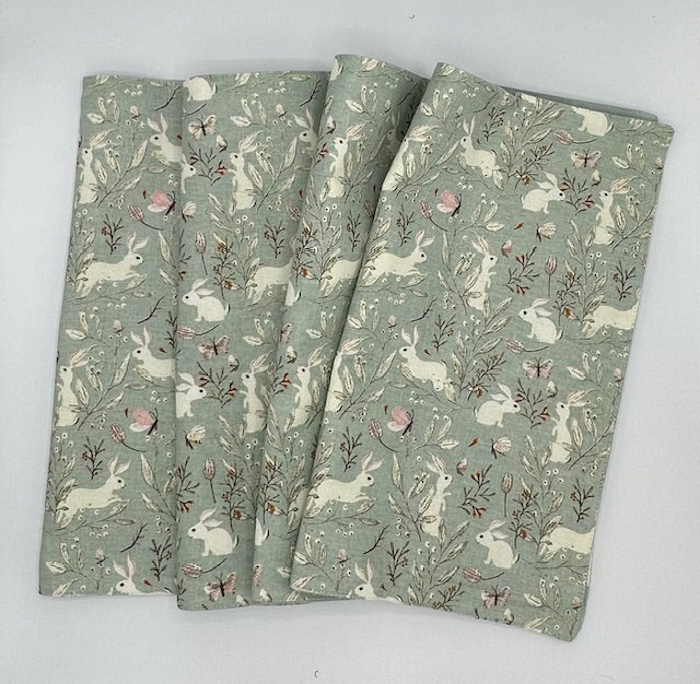 Frolicking Bunny Runner- Mist