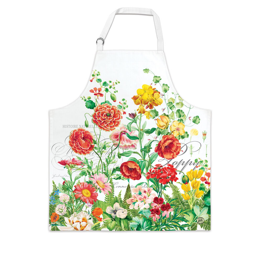 Poppies and Posies Apron