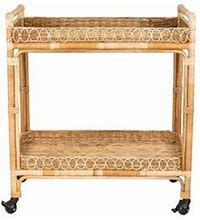 Juliska - Provence Rattan Bar Cart