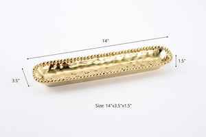 Gold Cracker Tray