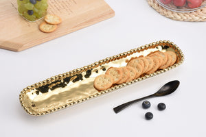 Gold Cracker Tray