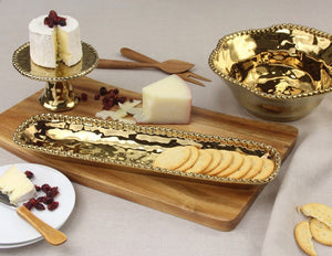Gold Cracker Tray