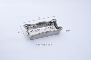 Guest Napkin Holder - Silver Finish