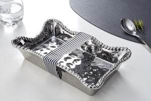Guest Napkin Holder - Silver Finish