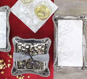 Guest Napkin Holder - Silver Finish