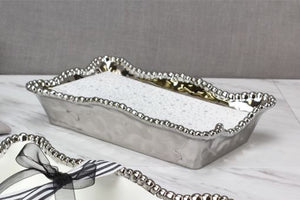 Guest Napkin Holder - Silver Finish