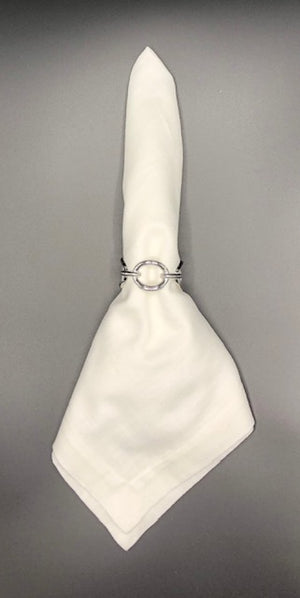 Silver Chain Link Napkin RIng