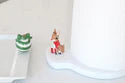Now in Stock -MEL11- Melamine Paper Towel Holder Stripes