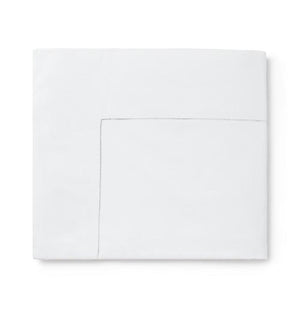 SFERRA Celeste Queen Flat Sheet - White