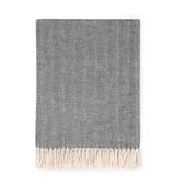 SFERRA Celine Throw - Charcoal