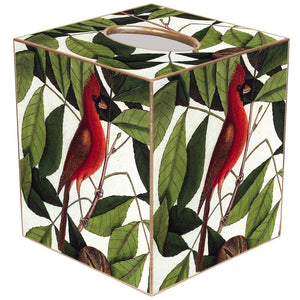 Red Cardinal Tissue Box Cover