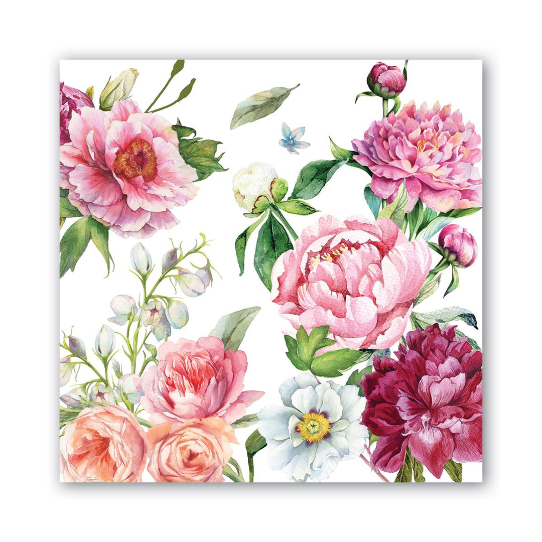 Blush Peony Luncheon Napkins