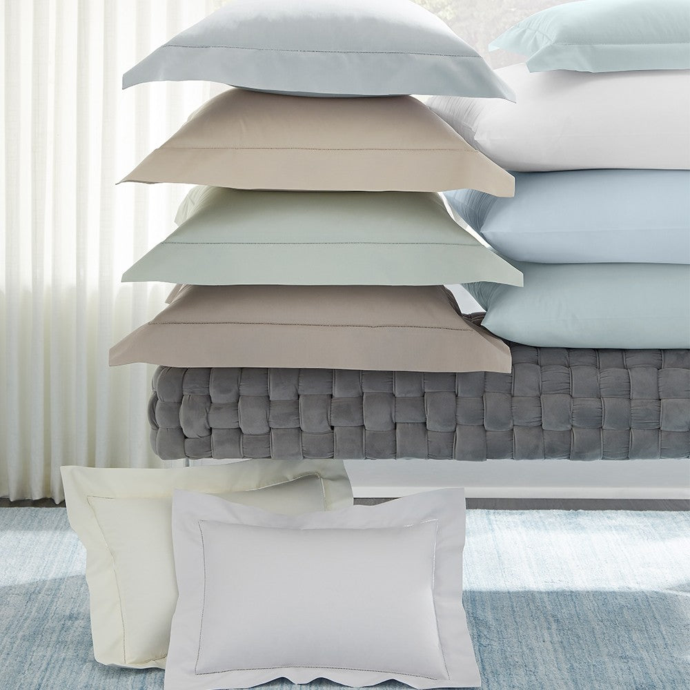 SFERRA Celeste Flat Sheet - Queen Size