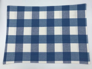 Franklin Plaid Placemat - Cornflower