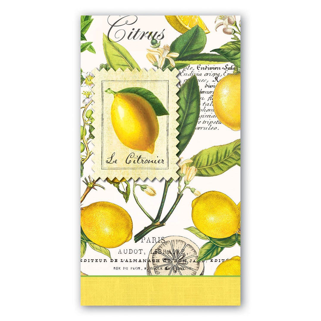 Lemon Basil Hostess Napkins