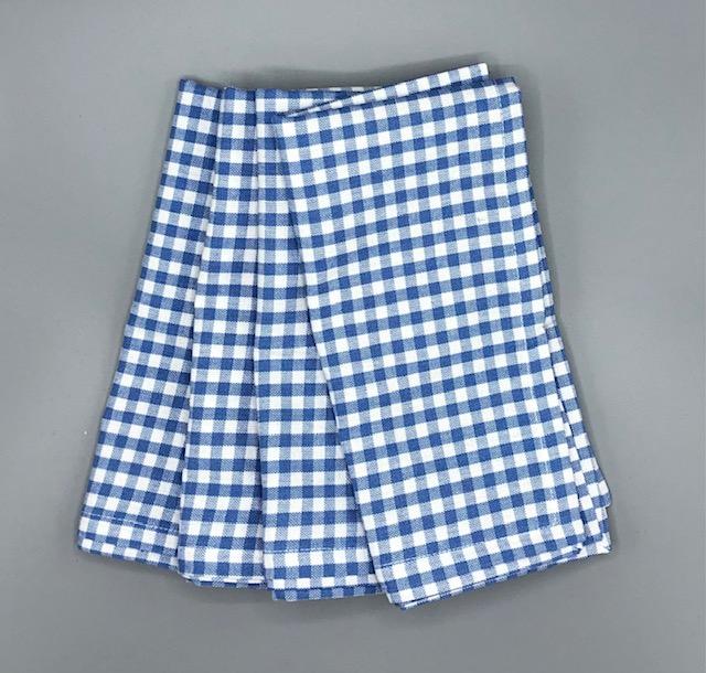 Light Blue Check Napkin