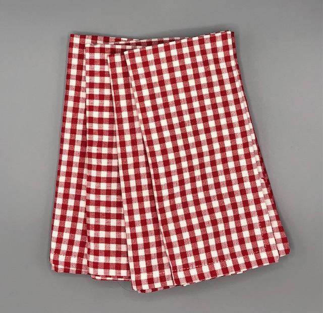 Red Check Napkin