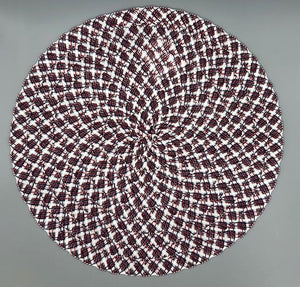 Red, White and Blue Woven Placemat