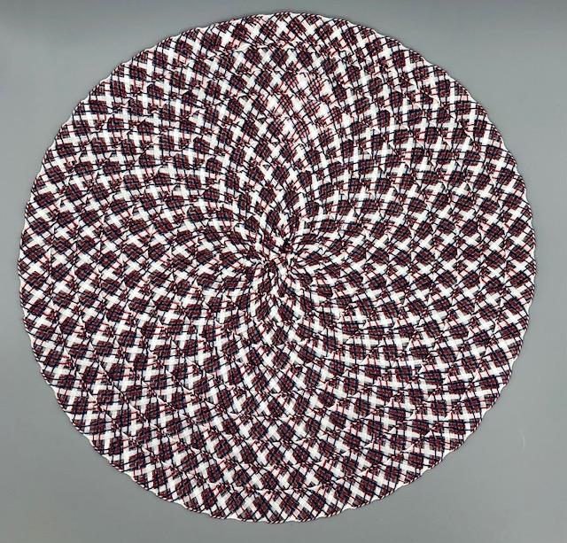 Red, White and Blue Woven Placemat